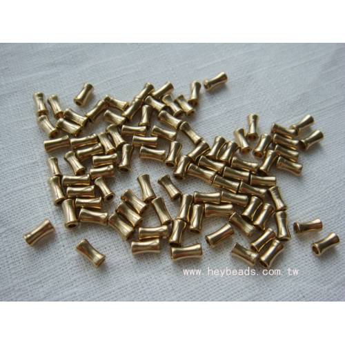 金屬配件-竹節銅珠3x5.5mm (10入)