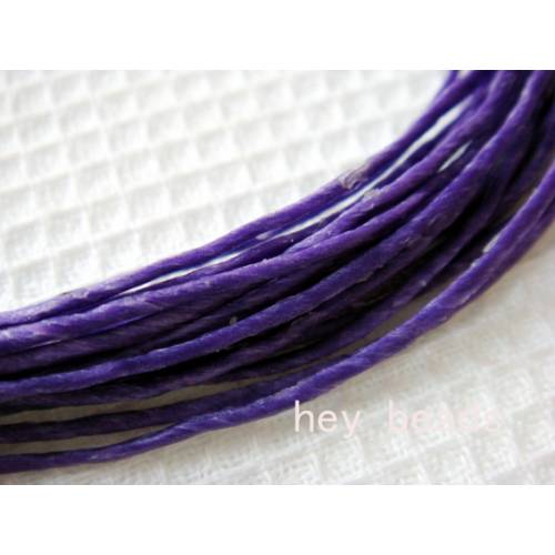蠟線 - 紫色 (粗)約1mm (1份)