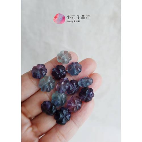 螢石-幸運草 12mm(A) (1入)