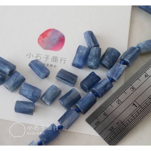 藍晶石-原礦不規則柱型約7x10mm (12入)