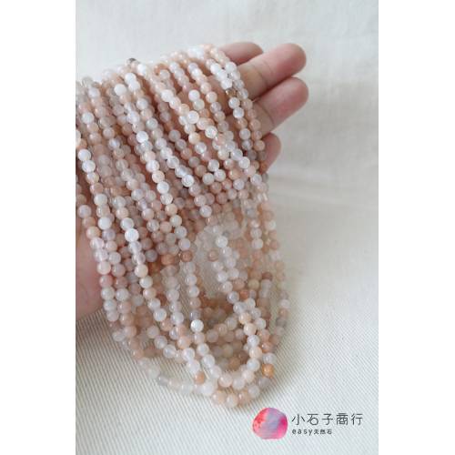 彩色月光石-4~4.5mm 圓珠 (45入)