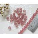 草莓晶-6~6.5mm圓珠 (1入)[AEDA00600]