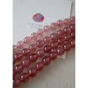草莓晶-10~10.5mm圓珠 (15入)[BEDA01000]