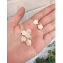 白色貝殼-小玫瑰10mm (1入)[ABAHA1010]