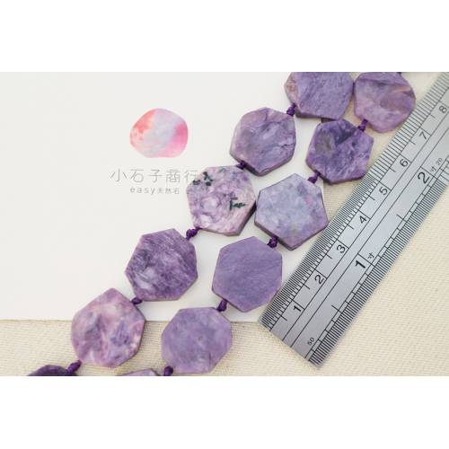 紫龍晶-不規則原礦片 約18~20mm (1串/6入)